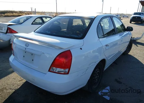 2002 Hyundai Elantra Gls z USA, uszkodzony, nr VIN KMHDN45D72U268461